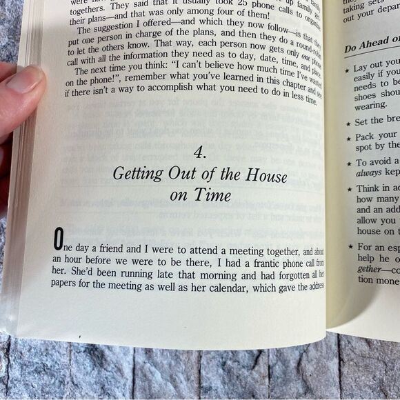 Organize Yourself! by Ronni Eisenberg Paperback 273 Pages Reference Book - Picture 3 of 6